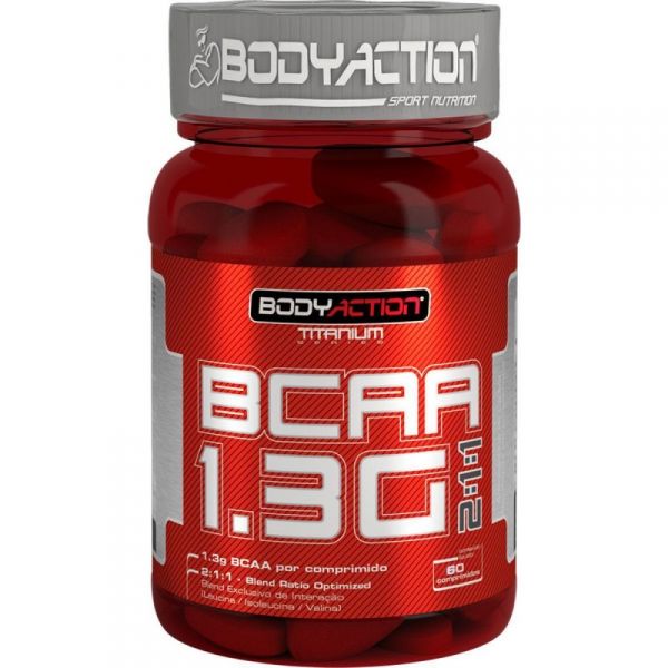 BCAA 1.3G (60 comprimidos) - Body Action