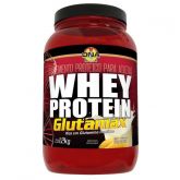 Whey Protein Glutamax (Morango) (1200g) - D.N.A.